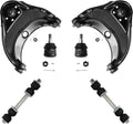 Front Upper Control Arms with Ball Joints and Sway Bars 6pc Set A16662