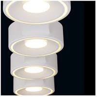 White 4 Light LED Surface Mount X6732
