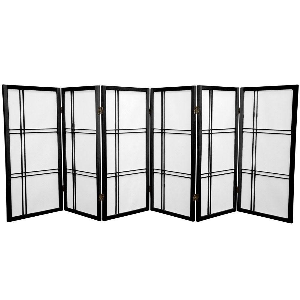 Rosewood 3 Panel Shoji Screen X275