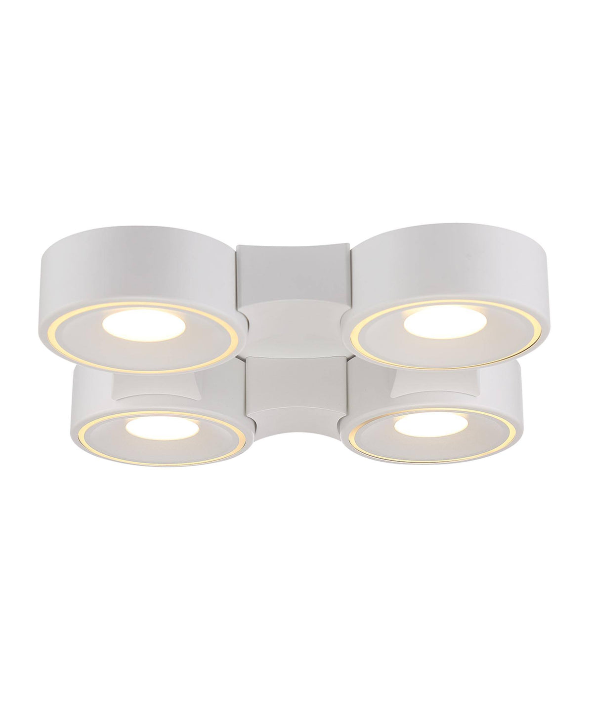 White 4 Light LED Surface Mount X6732