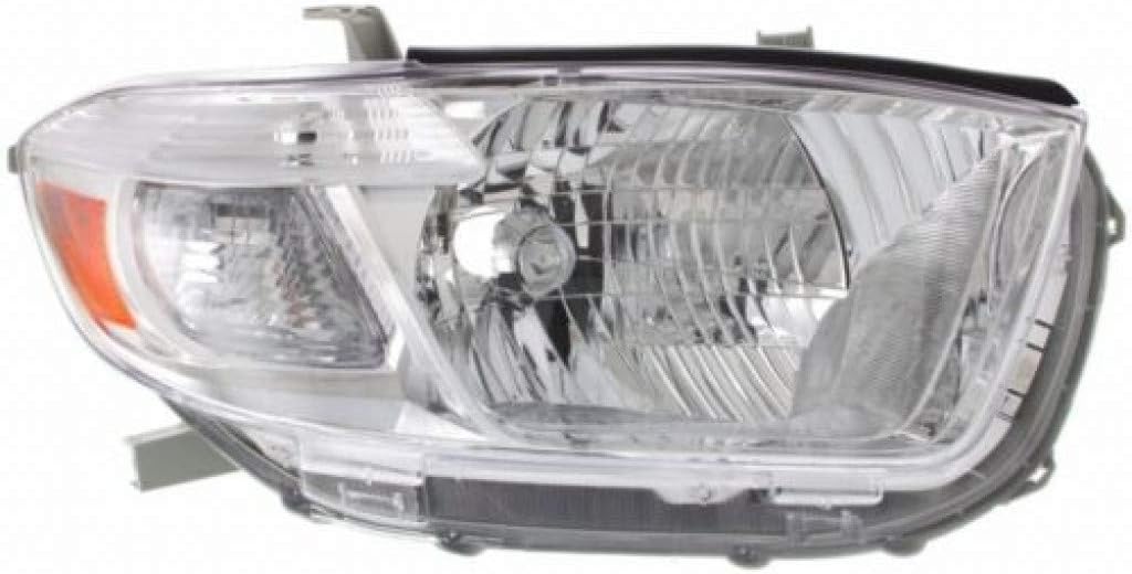 Headlight Unit for Toyota Highlander 2010 Passenger Side S658933