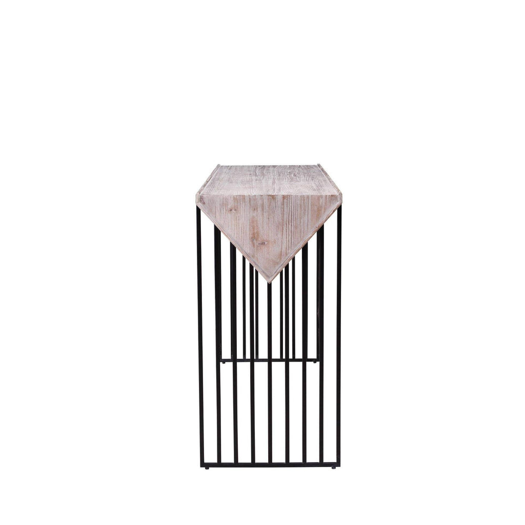 Natural Gray Console Table G102