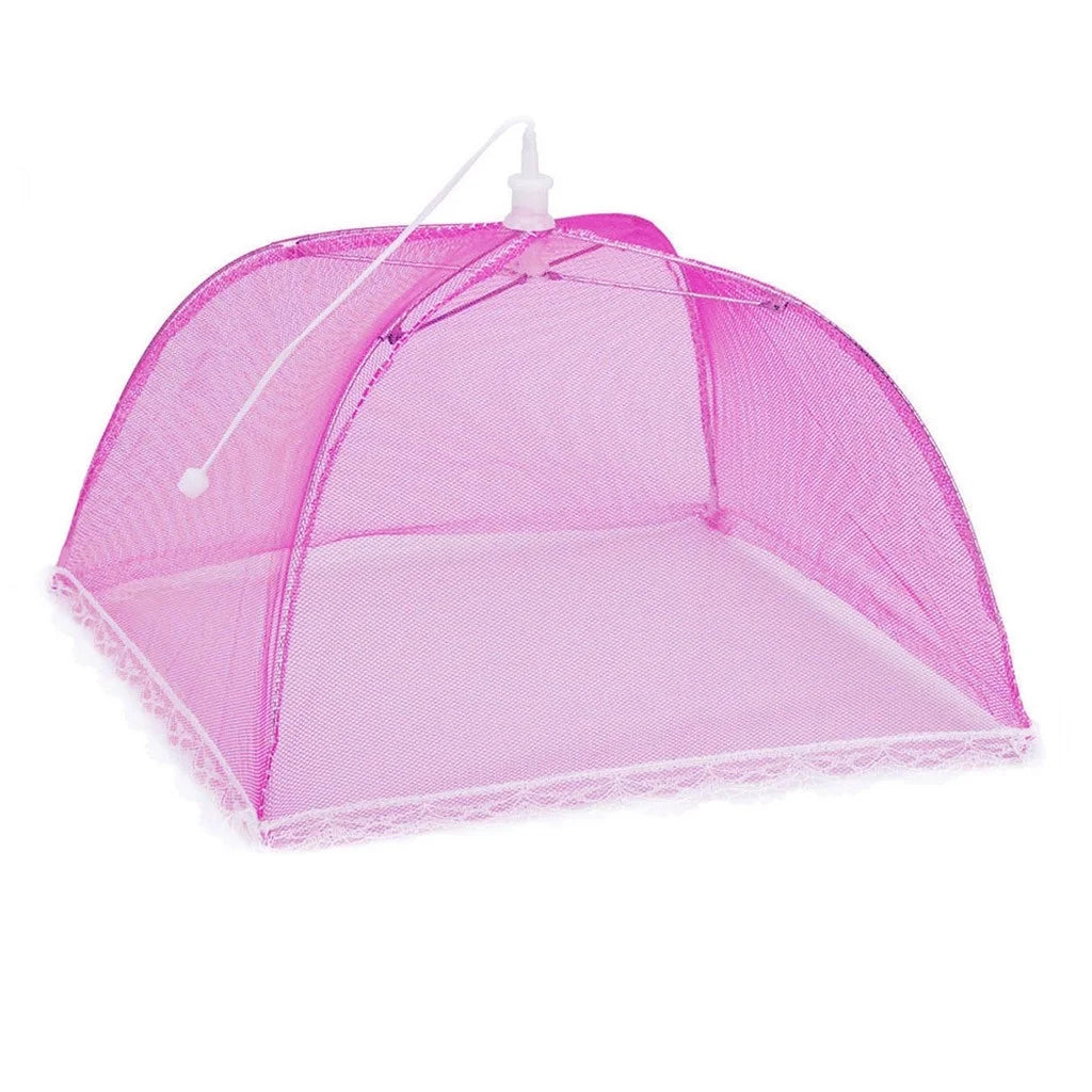 5 Large Mesh Screen Food Cover Tent Dome Net Umbrella Picnic Y463998