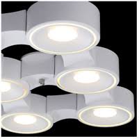 White 4 Light LED Surface Mount X6732