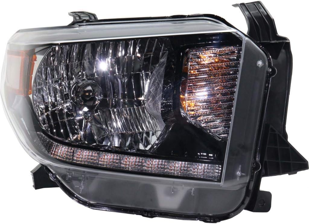 Passenger Side Halogen Headlight for 2018 2019 Toyota Tundra G34108
