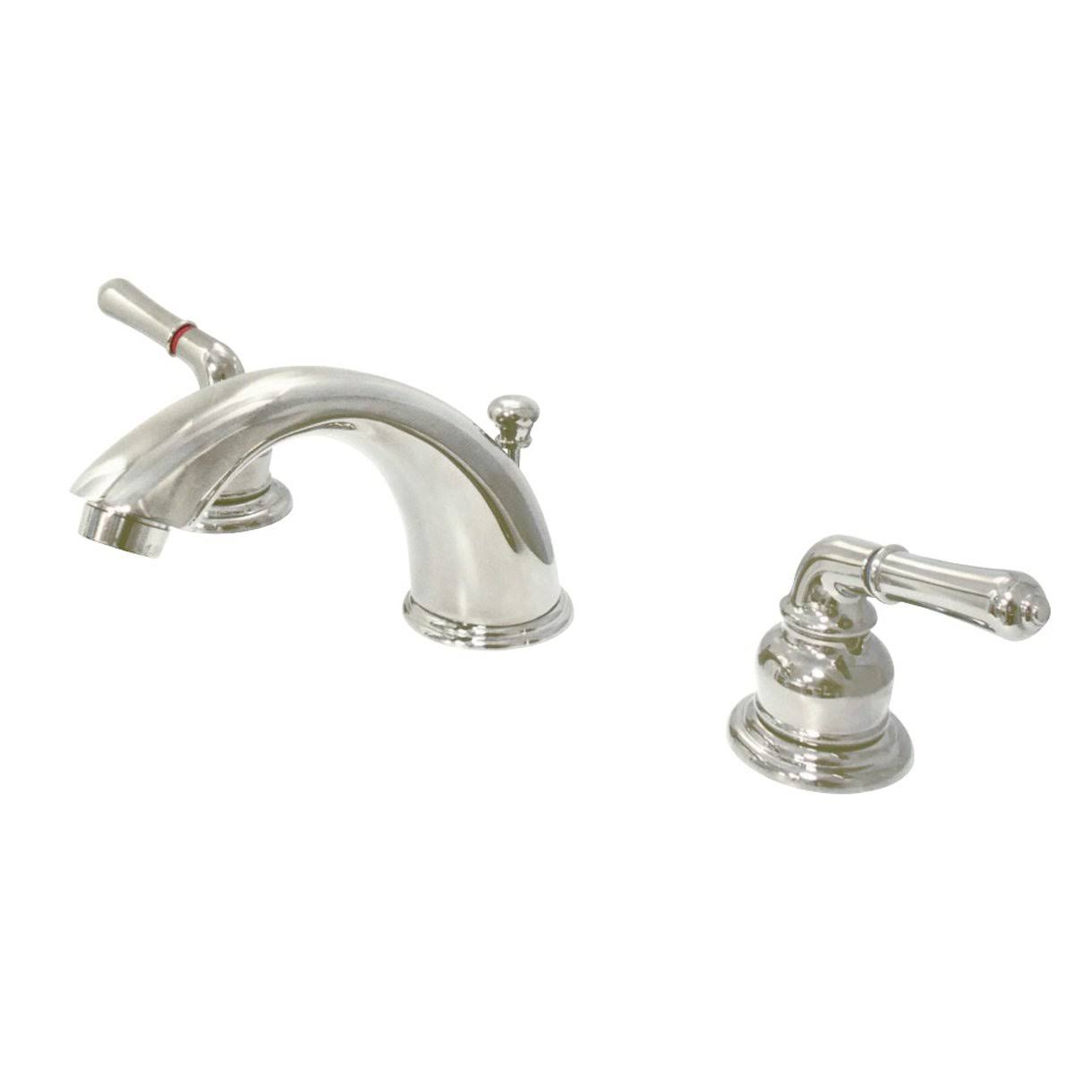 Brushed Brass Widespread Bathroom Faucet Q595