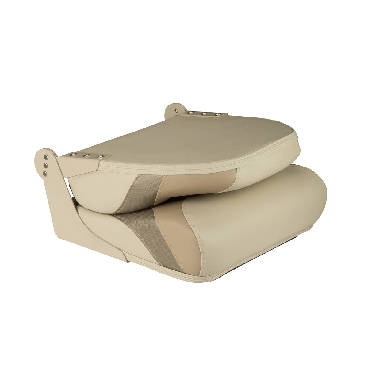 Tan High Back Fold Down Fishing Seat Y622