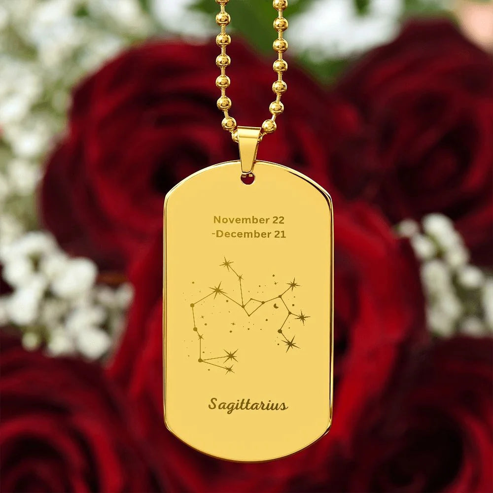 Dog Tag Necklace S573