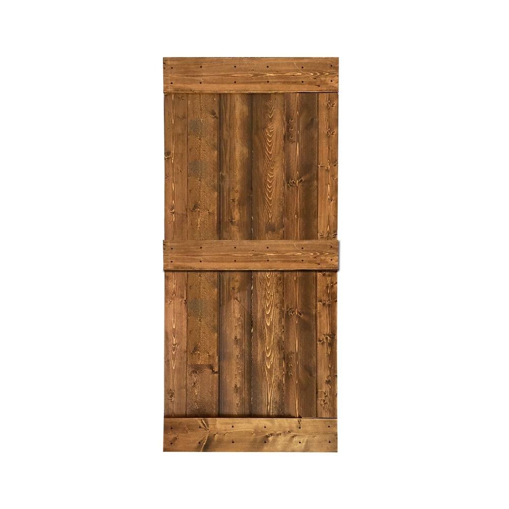 Sage Green Solid Wood Interior Sliding Barn Door V16026