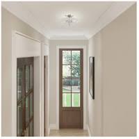 2-Light Ceiling Mount, Brushed Nickel K90107