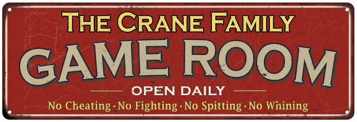 Metal 6x18 Sign Q20438