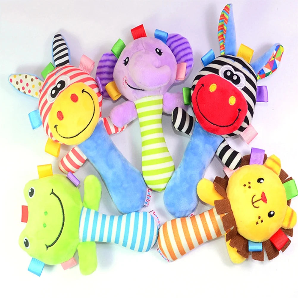 Giraffe Plush Rattle Toy for Infant R575463