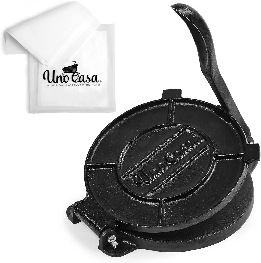 Cast Iron Tortilla Press 8 Inch with Comal Pan O60034