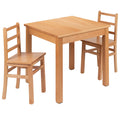 Natural Solid Wood Table and Chair Set E308