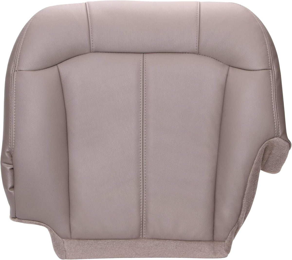 Graphite Leather Bottom Replacement Seat Cover R483000
