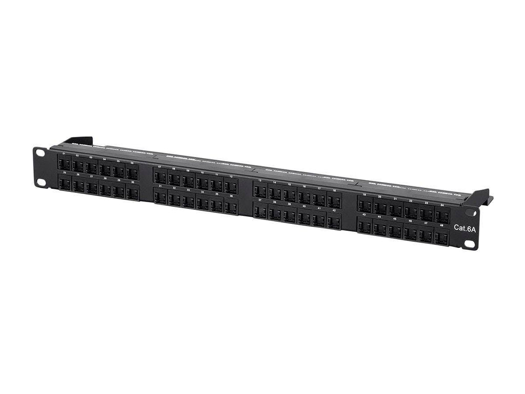 Cat6a UTP Patch Panel - 48 Port, 1U Q621223