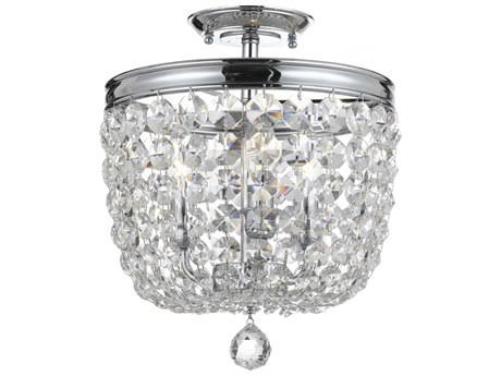 Vibrant Bronze Crystal Ceiling Mount H376839