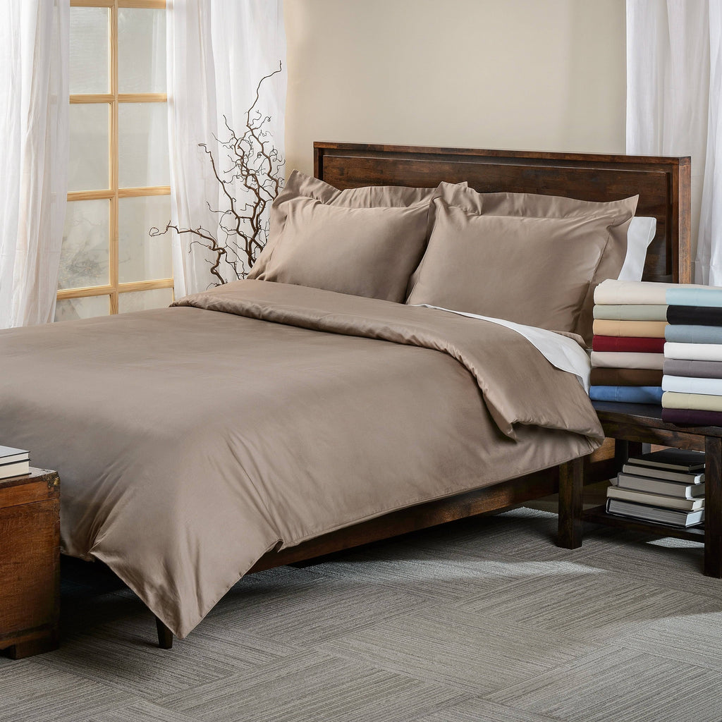 Blue King 3 Piece Cotton Duvet Cover Set D43942