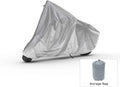 Motorcycle Cover with Reinforced Securing Straps and Storage Bag O182900