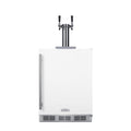 24-Inch Outdoor Rated Double Tap Wine Dispenser / Kegerator N378