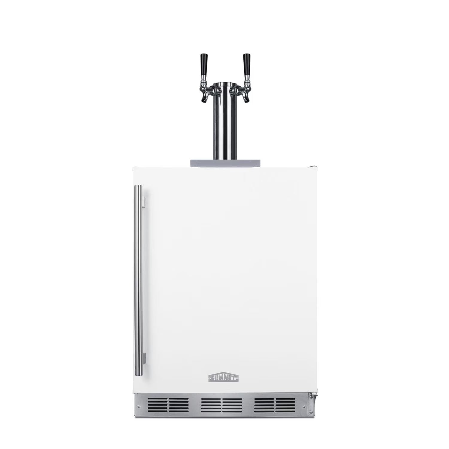 24-Inch Outdoor Rated Double Tap Wine Dispenser / Kegerator N378