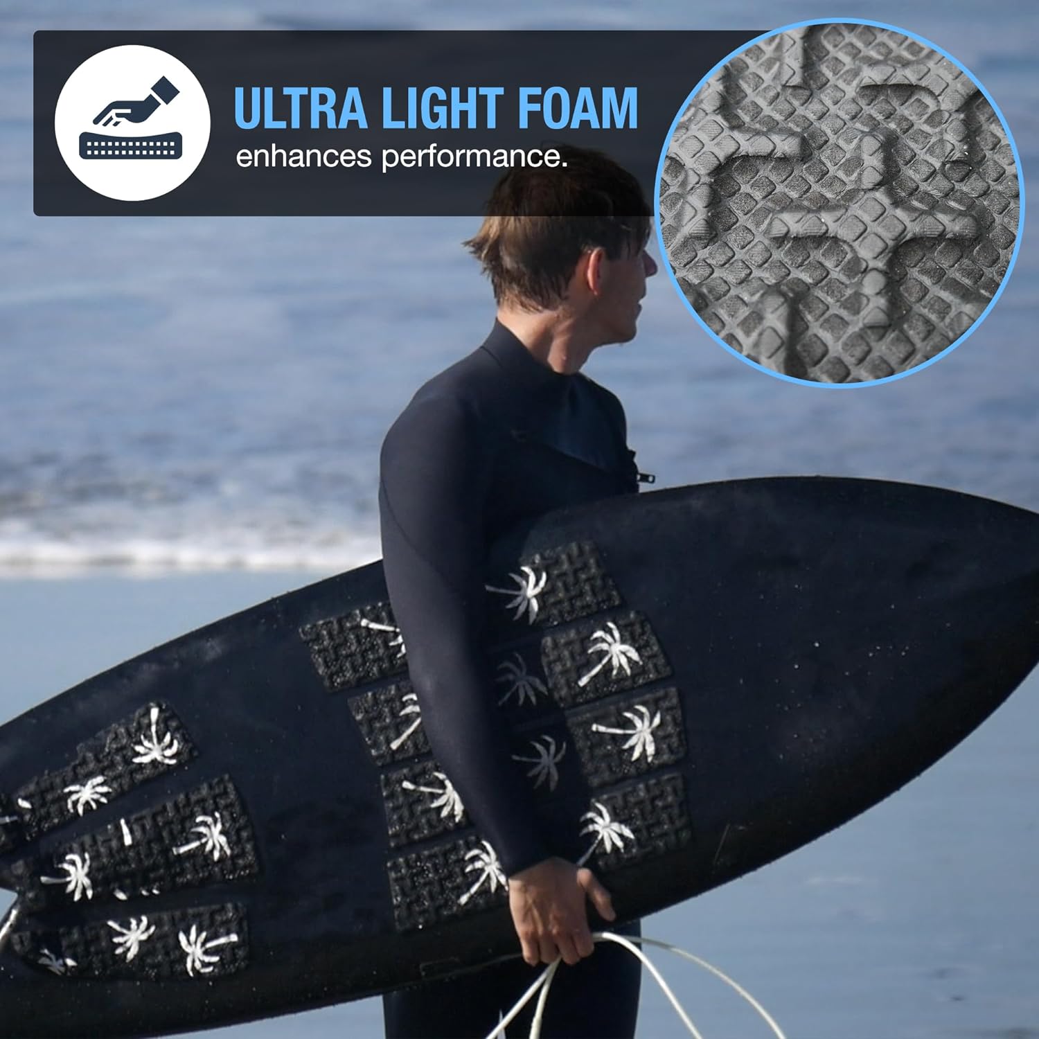 Front Traction Pad for Surfboards and Skimboards P6105