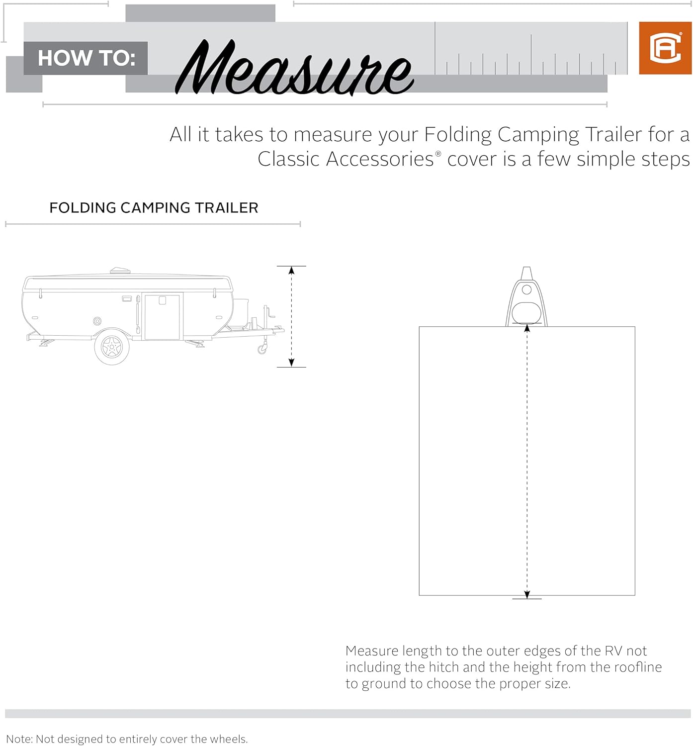 Pop-Up Camper Trailer Cover F102971