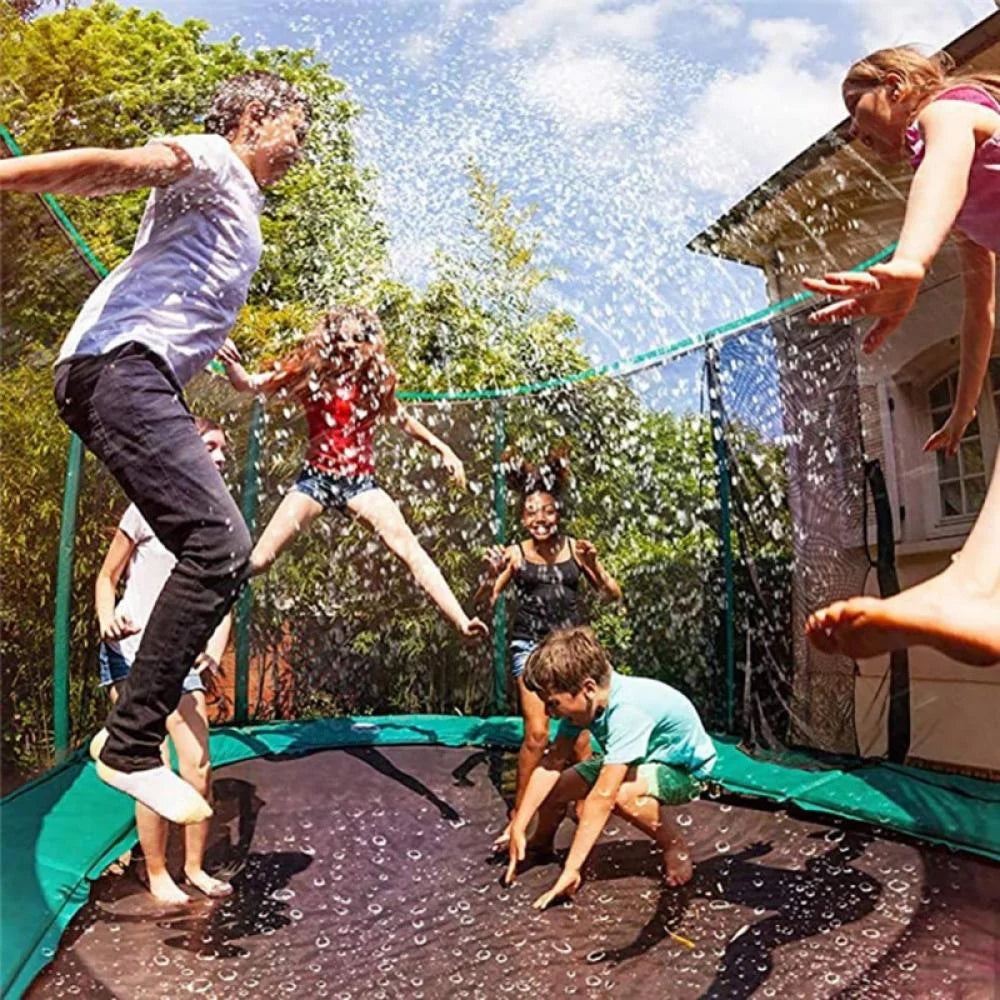 Trampoline Sprinkler Water Sprayer Toy Accessories 39.4ft J8810
