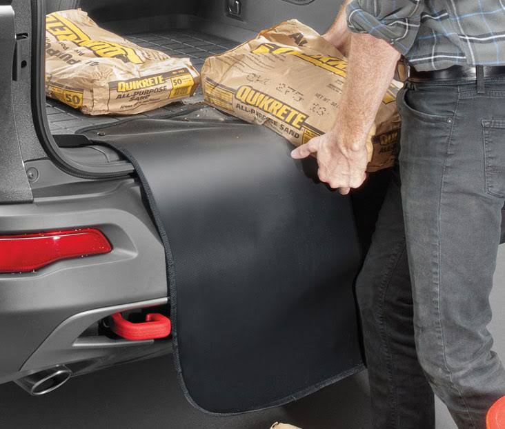Black Cargo Liner with Bumper Protector U3708