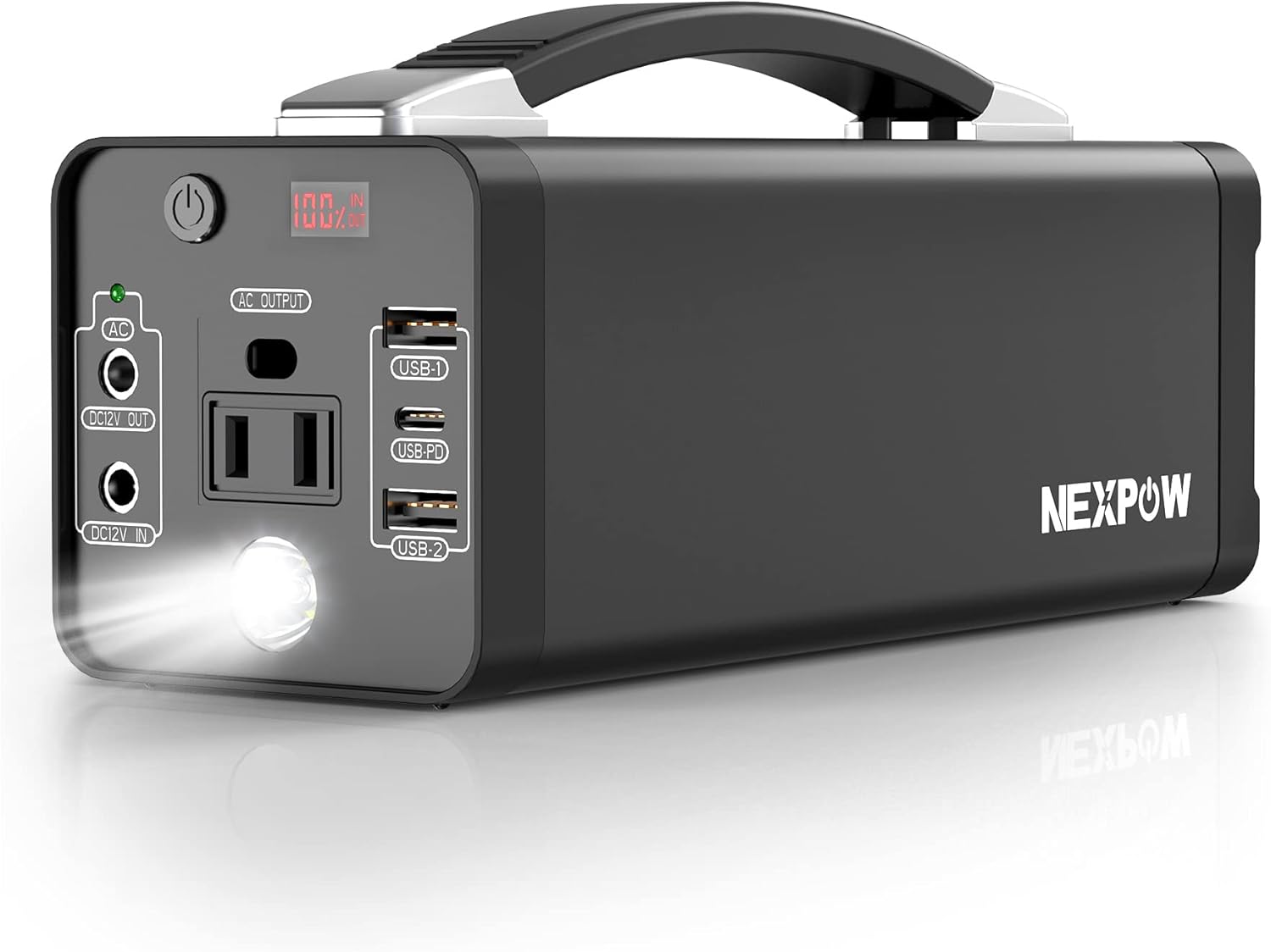 178Wh Portable Power Station with AC Outlet Q372857