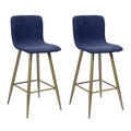 Dark Blue Gold Bar Stool P917868
