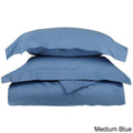 Blue King 3 Piece Cotton Duvet Cover Set D43942