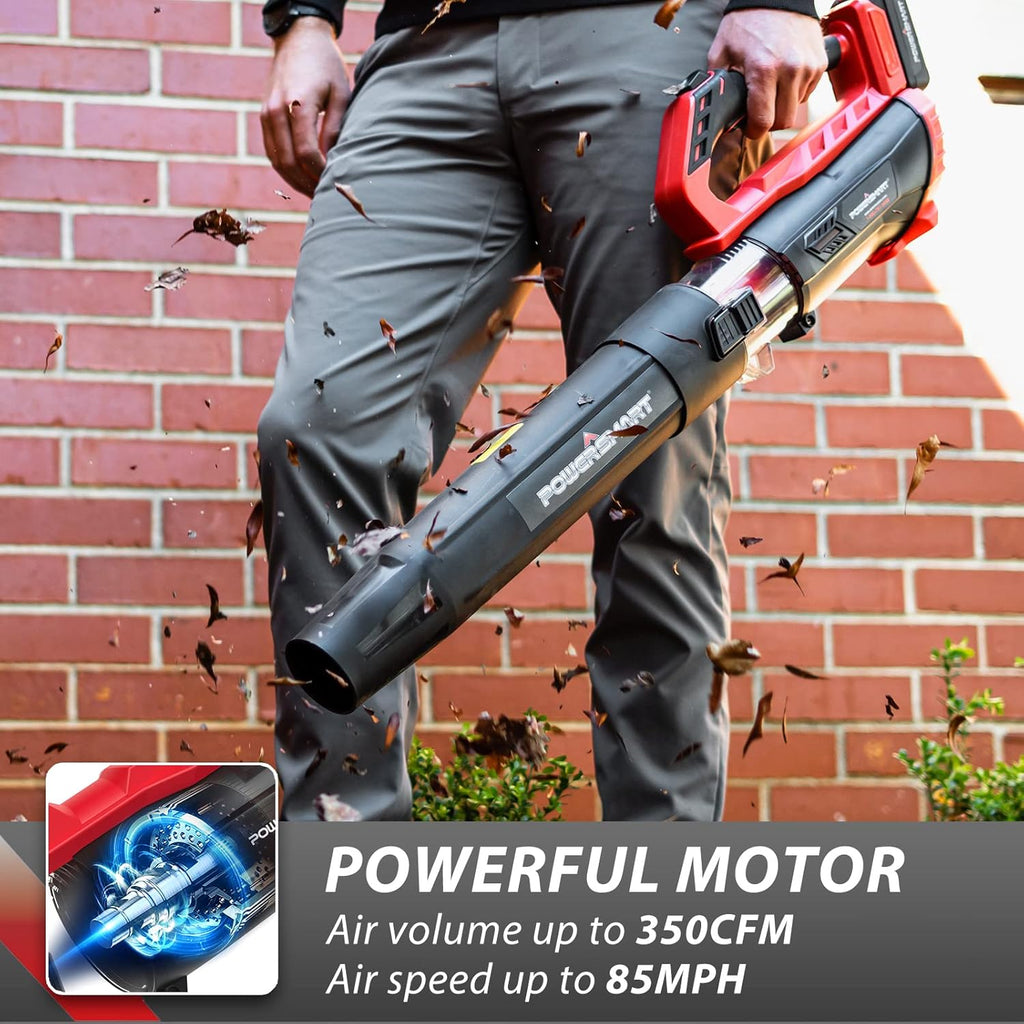 Cordless Leaf Blower with 2PCS 20V MAX 2.0Ah Battery and Charger U83254