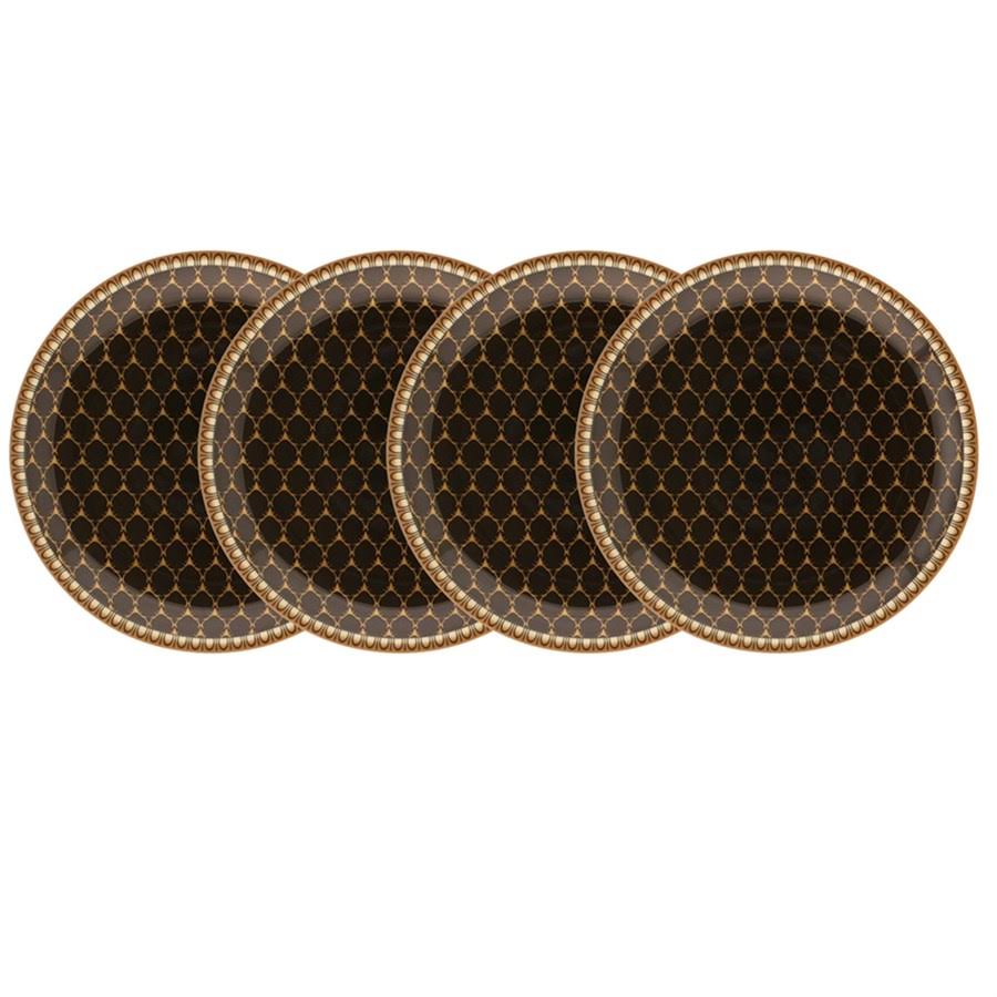 Black Antler Trellis Coaster Set of 4 I288880
