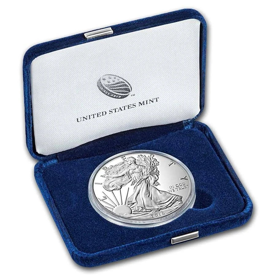 1 oz Proof Silver American Eagle with Box & COA V3443