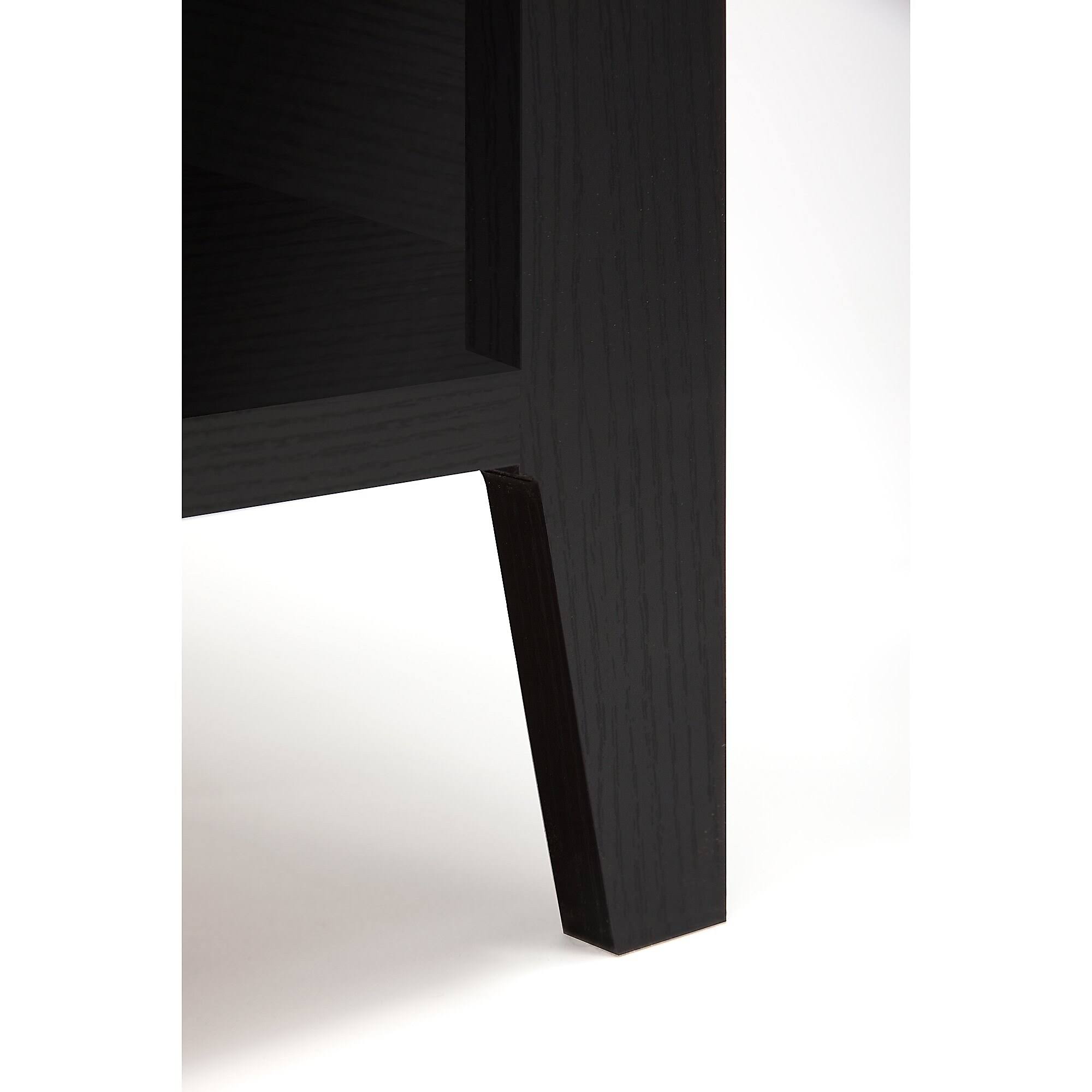 5 Shelf Bookcase, Black Suede Oak N681751