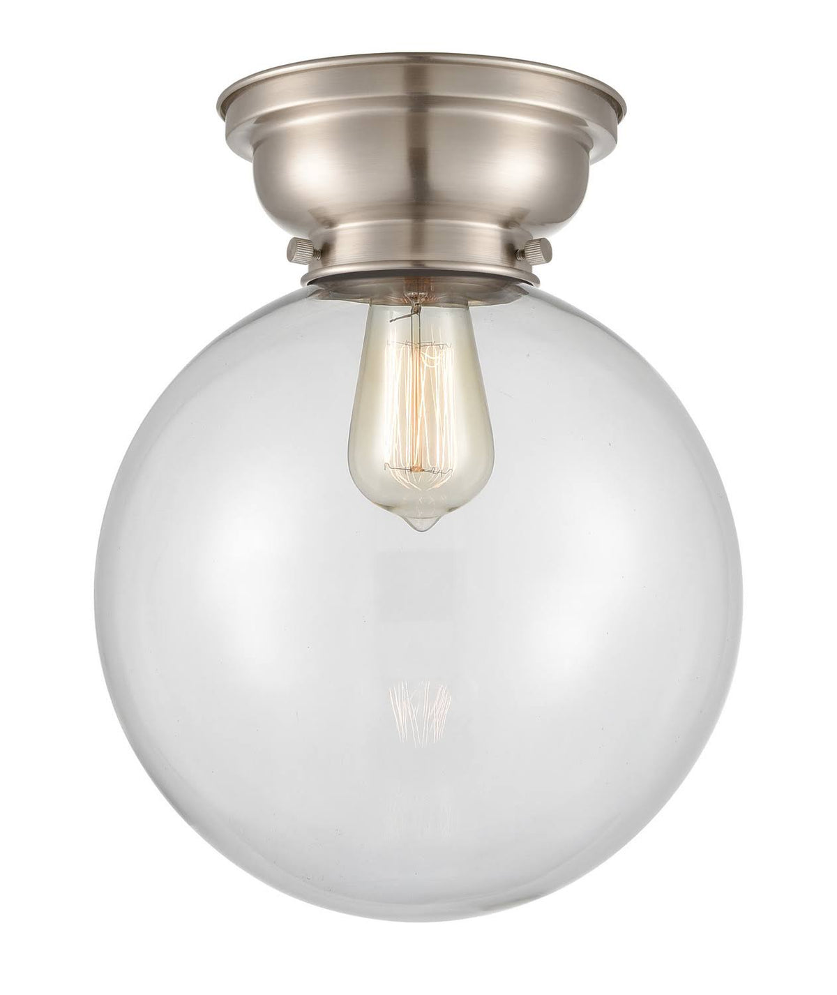 Brushed Satin Nickel Flush Mount Light P6929