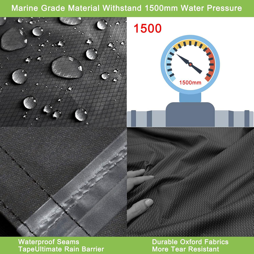 Waterproof Car Covers 190T Custom Fit Pack of 2 K7607