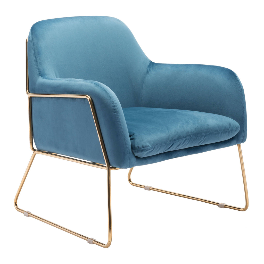 Pink Velvet Arm Chair A740524