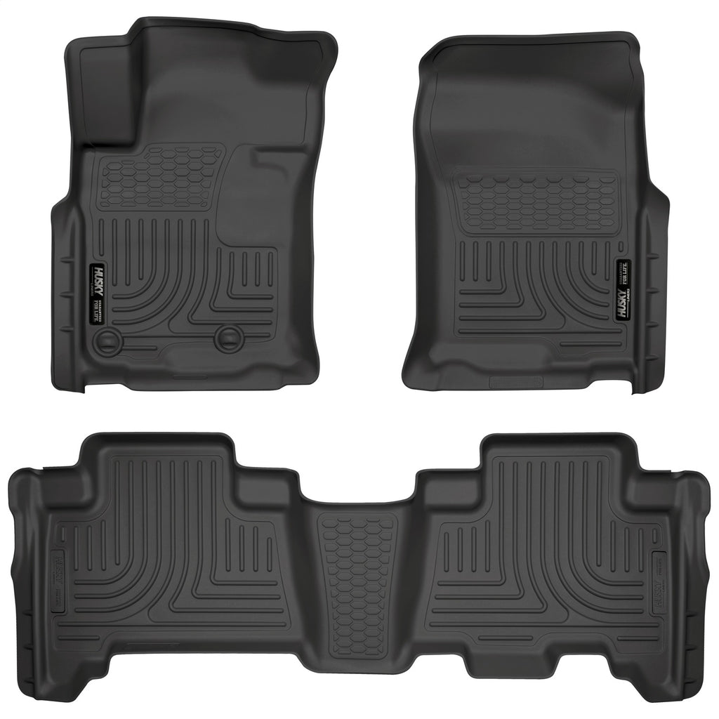 Black Front & 2nd Seat Floor Liners G310