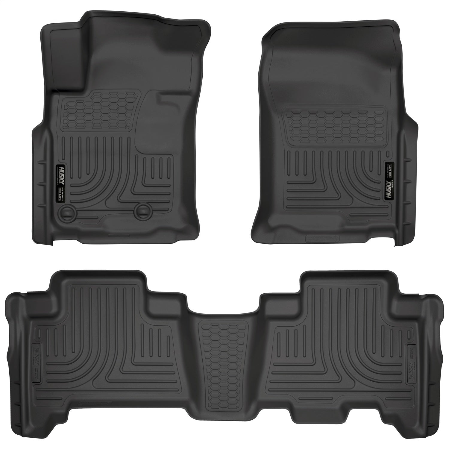 Black Front & 2nd Seat Floor Liners G310