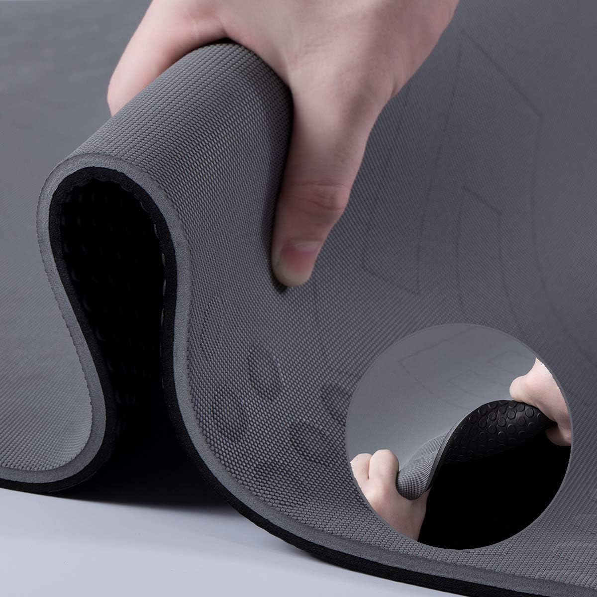 Extra Thick Yoga Mat with Carrying Strap R385836