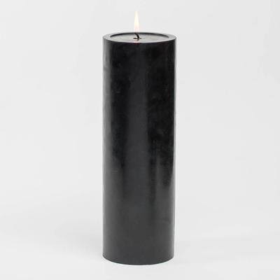 Black Pillar Candle Set of 6 G67049