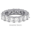 Platinum 950 4-Prong Eternity Ring I149