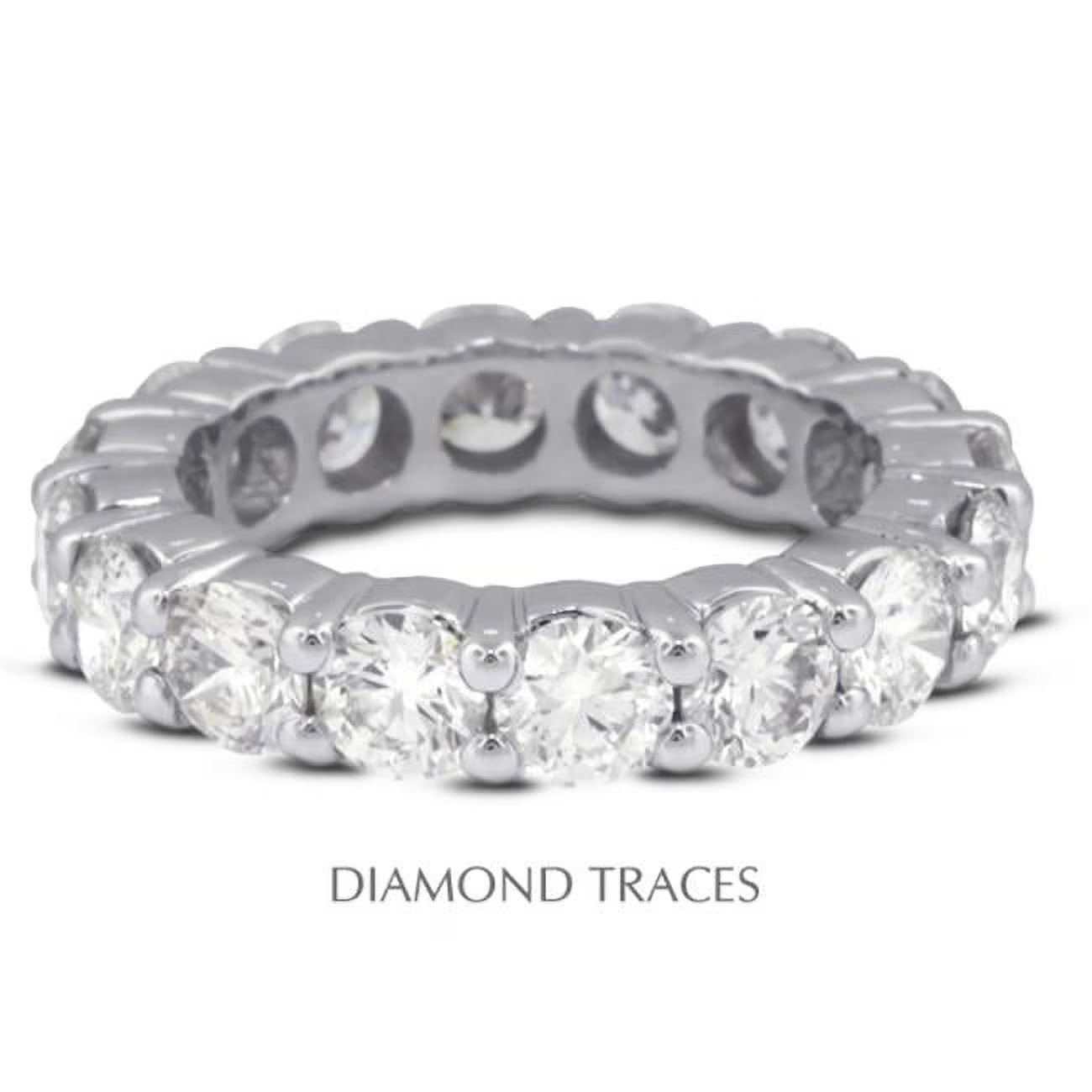 Platinum 950 4-Prong Eternity Ring I149
