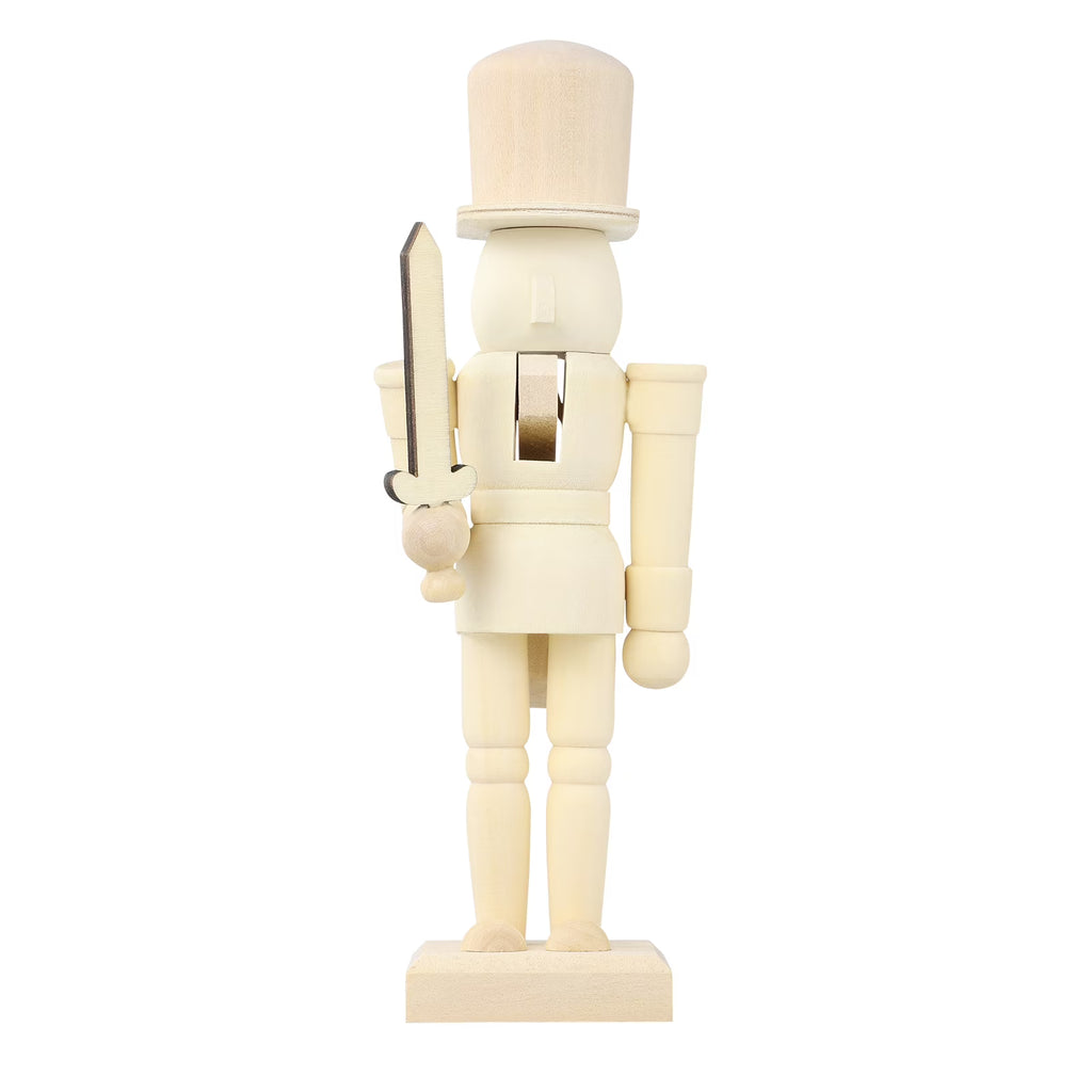 Unfinished Wooden Nutcracker Doll M66503