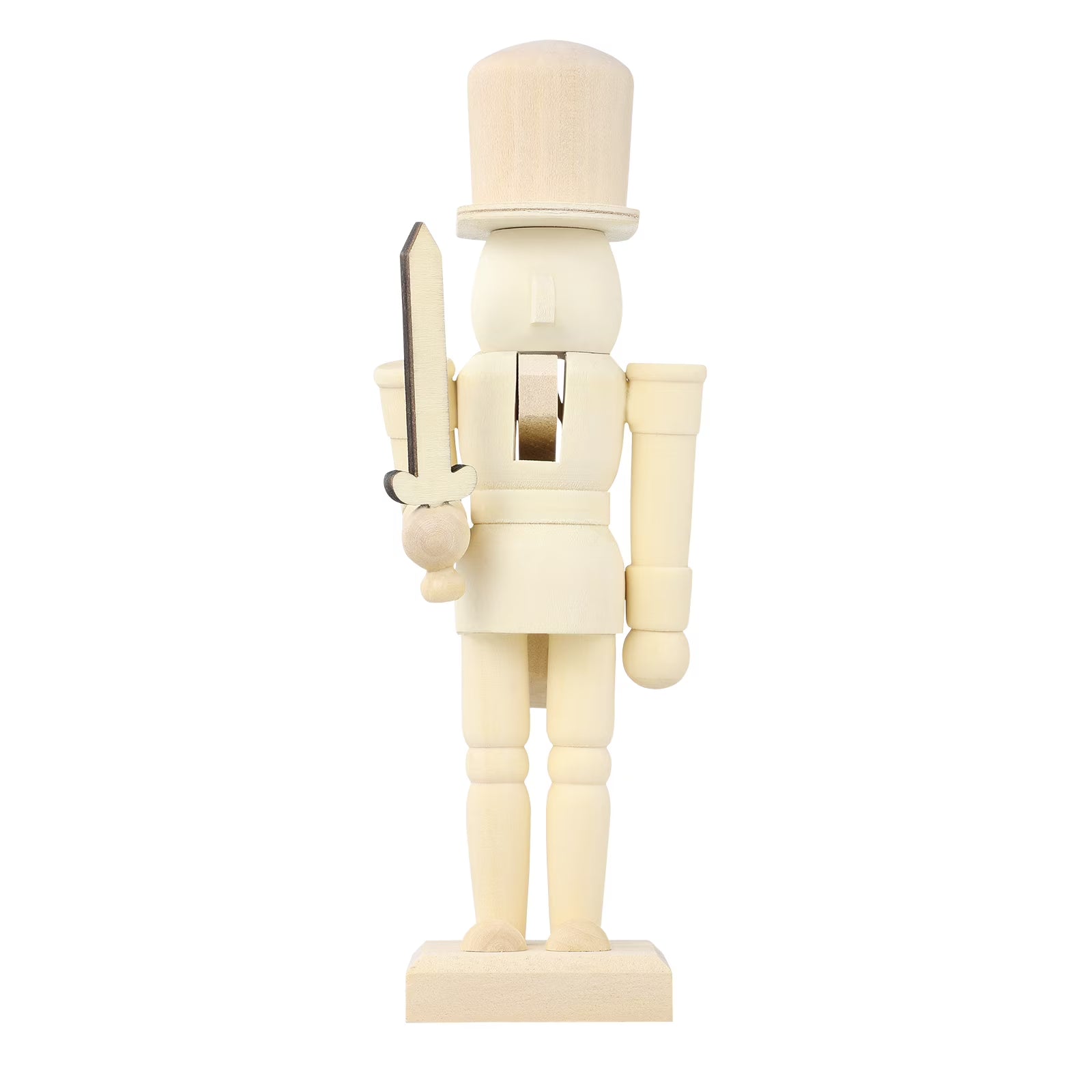 Unfinished Wooden Nutcracker Doll M66503