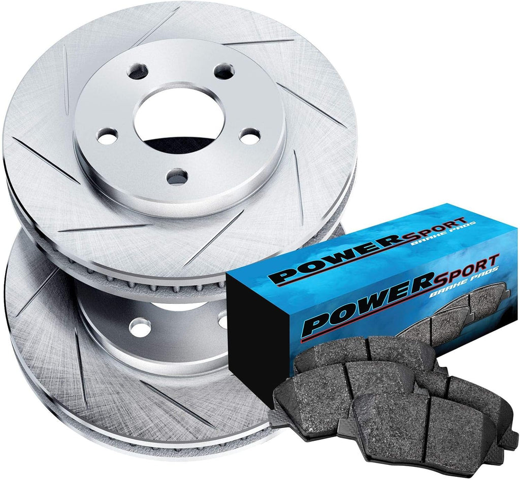 Slotted Brake Rotors and Semi Met Pads J707318