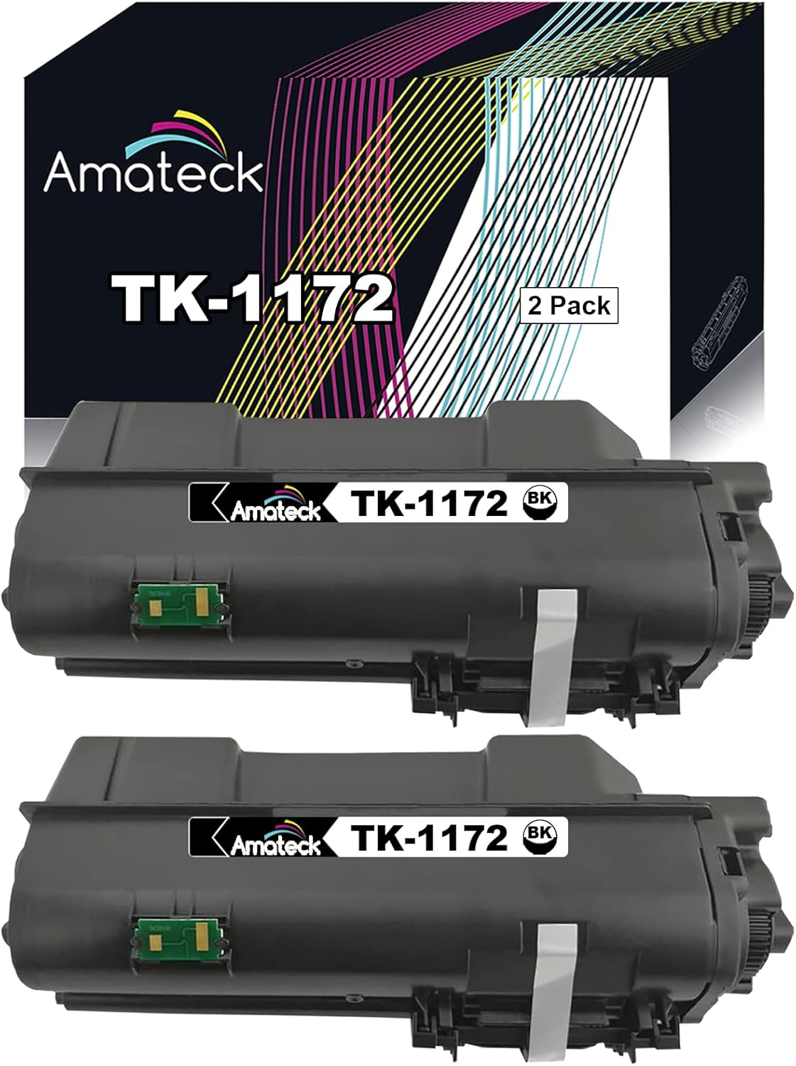 Black Toner Cartridge 2 Pack P125063