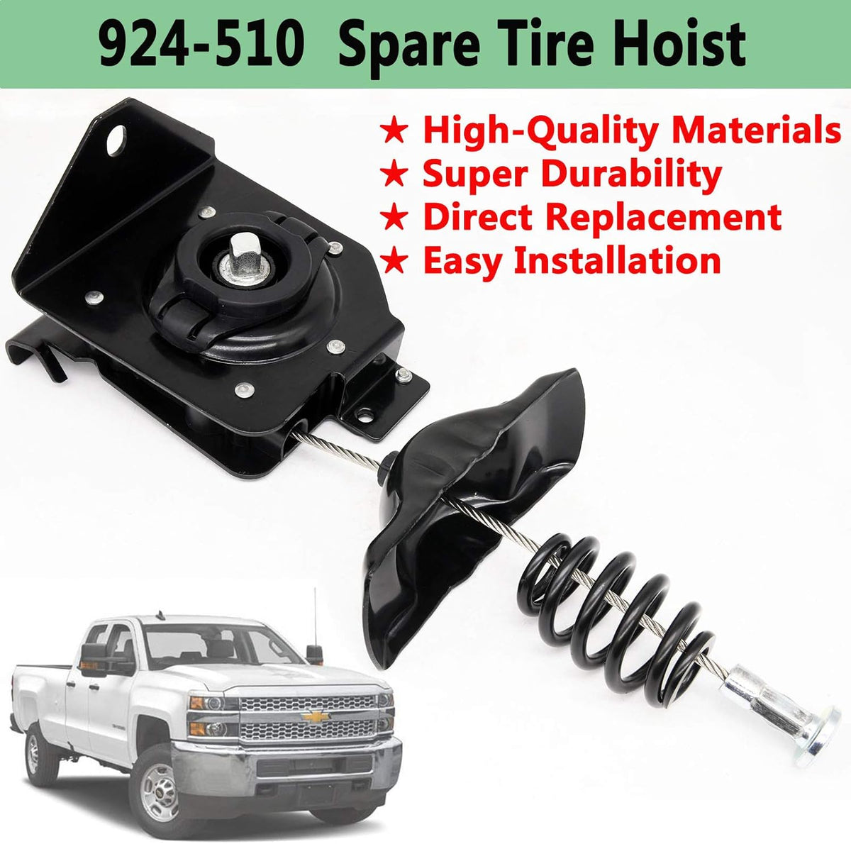 Spare Tire Hoist Assembly, Pack of 2 X650